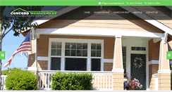 Desktop Screenshot of concordproperties.net